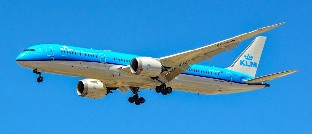 Boeing 787-9 Dreamliner (PH-BHN) - PH-BHN KLM Royal Dutch Airlines Boeing 787-9 Dreamliner s/n 42491 - Las Vegas - Harry Reid International Airport KLASbr /USA - Nevada May 13, 2022br /Photo: Tomás Del Coro