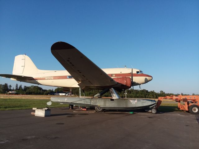 Douglas DC-3 (N130Q) - August 20, 2022, still working to have it fly again.