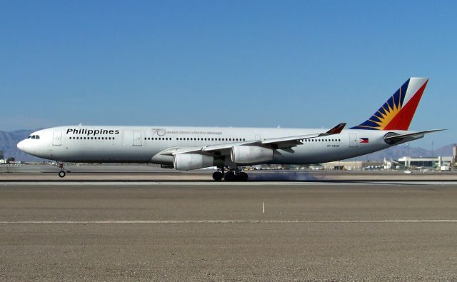 Airbus A340-300 (RP-C3431)