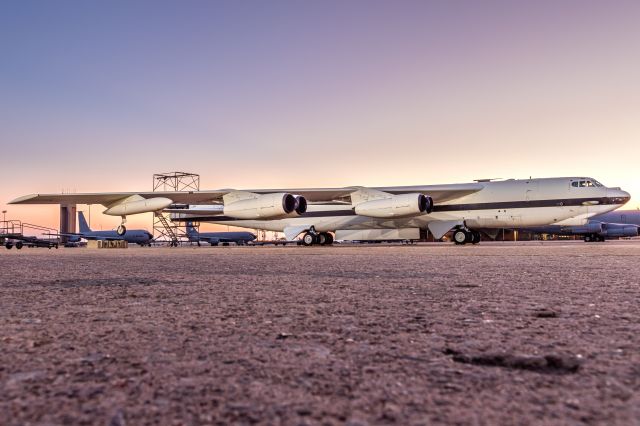 61-0025 — - NASA's retired B52H rests at Sheppard where it is now used by the 362nd training squadron for crew chief training. I decided to come out right at sunrise and the sunrise did not disappoint!