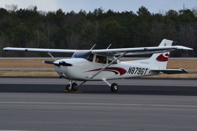 Cessna Skyhawk (N879GT) - NILES AIR LLC at KJQF - 1/16/21