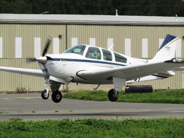 Beechcraft Bonanza (33) (N6309Y) - Taking off RWY 24