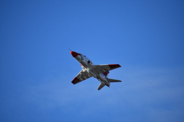 — — - A T-45 Goshawk departing 