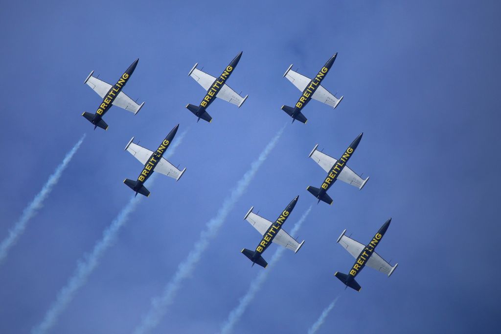 Aero L-39 Albatros — - Breitling Jet Team / AIR14 / Payerne / CH