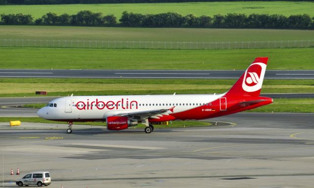 Airbus A320 (D-ABDO) - Air Berlin Airbus A320-214 D-ABDO in Vienna