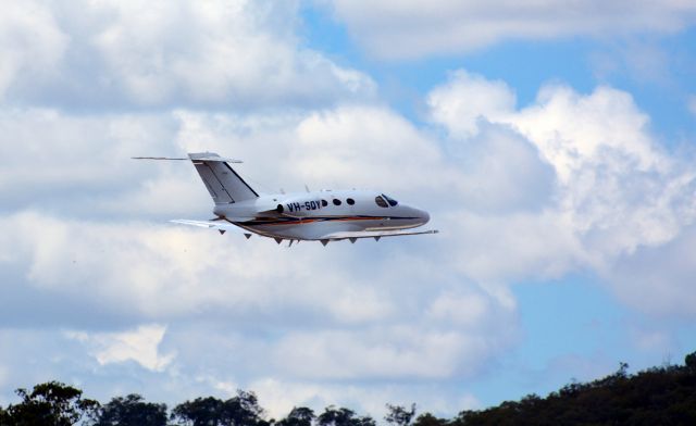 Cessna Citation Mustang (VH-SQY) - Wellcamp Airport open day 28/9/2014