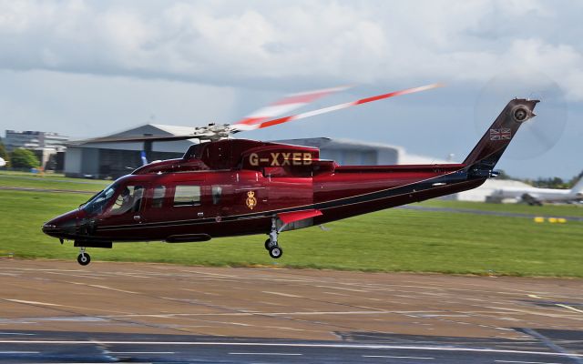 G-XXEB — - prince charles dep shannon for galway in the queens helicopter s76c g-xxeb 19/5/15