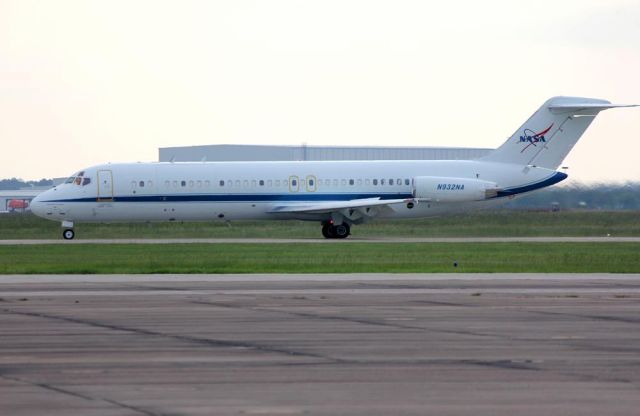 N932NA — - C-9 landing just before Endeavour ferry flight from KSC at Ellington Airport. 09-19-12