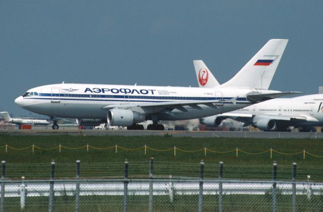 Airbus A310 (F-OGYU) - Departure at Narita Intl Airport Rwy34L on 2000/09/21