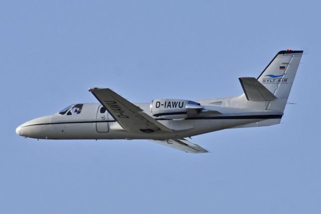 Cessna Citation 1SP (D-IAWU) - Sylt Air,   In Flight