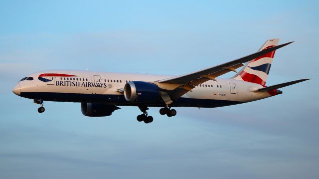 Boeing 787-8 (G-ZBJB) - Arriving as BA229 from LHR