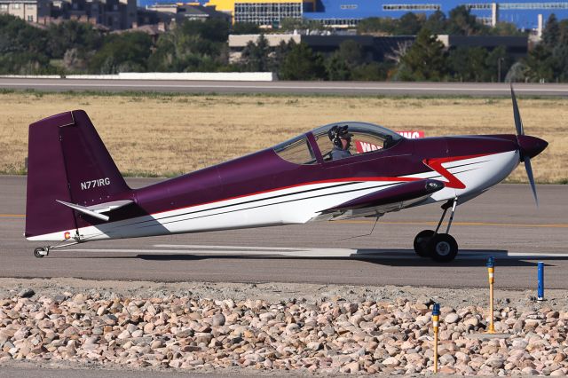 Vans RV-7 (N771RG) - 9-12-2020