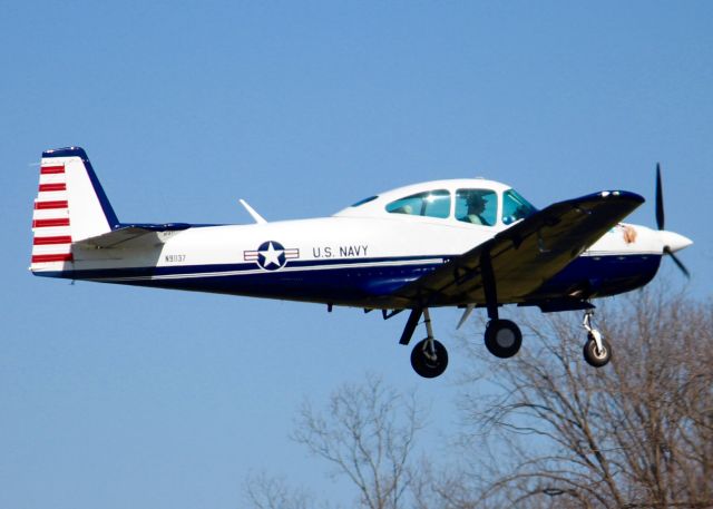 North American Navion (N91137) - At Downtown Shreveport.