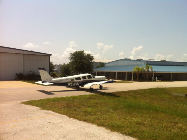 Piper Saratoga (N911SA) - Fresh out of the Paint Shop!!