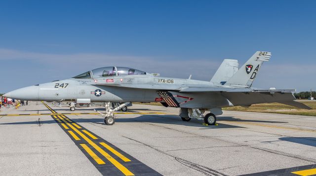 McDonnell Douglas FA-18 Hornet (16-6467) - On static display at Airshow London 2017