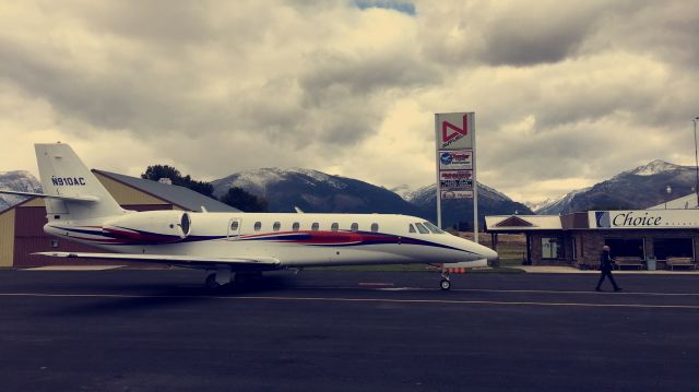 Cessna Citation Sovereign (N910AC) - Airport code may not be right but I'm fairly confident its HRF in Montana. Either way this was my favorite jet of all time to fly. A workhorse and a comfortable one at that. 
