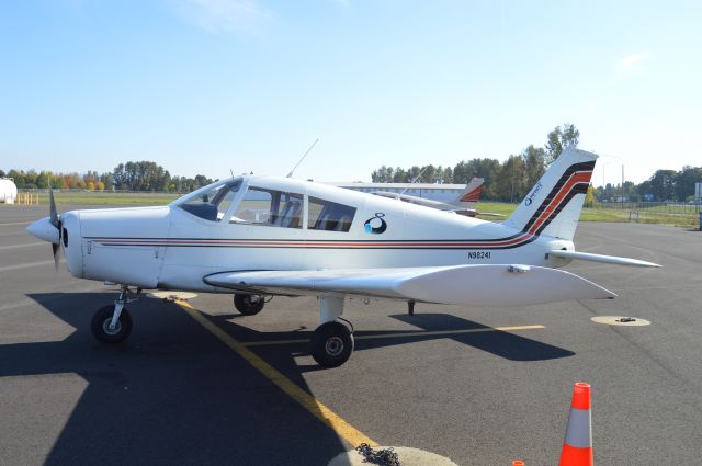 Piper Cherokee (N98241) - Parked on the ramp after returning from a flight.