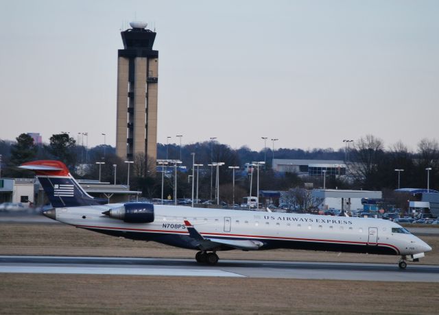 Canadair Regional Jet CRJ-700 (N708PS) - 18C - 2/14/10