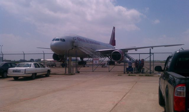 Boeing 777-200 (N918AX) - N918AX during the company open house.