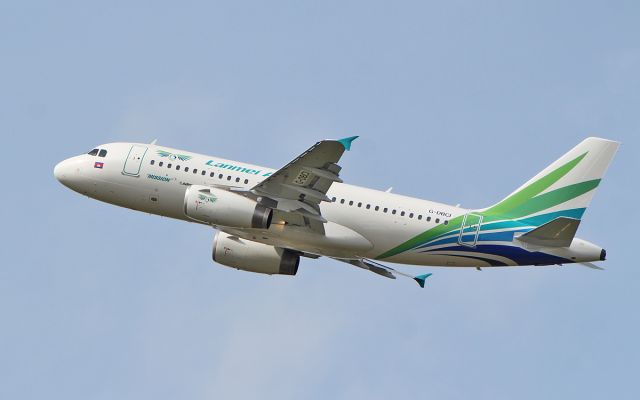 Airbus A319 (G-DBCI) - lanmei airlines a319-131 g-dbci dep shannon after paint by iac 26/4/18.