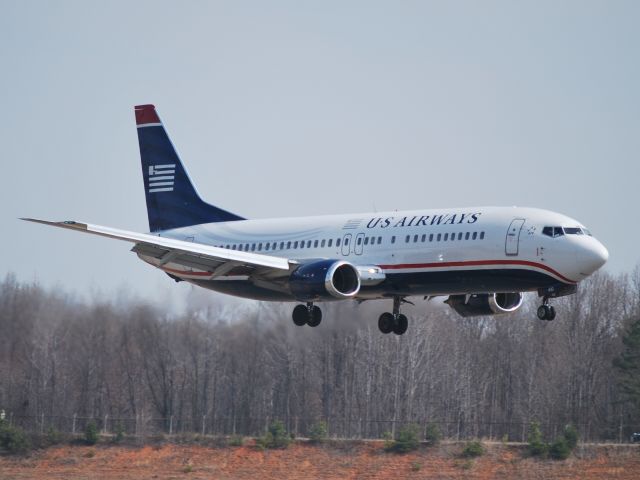 N432US — - Approaching runway 18C - 3/11/09