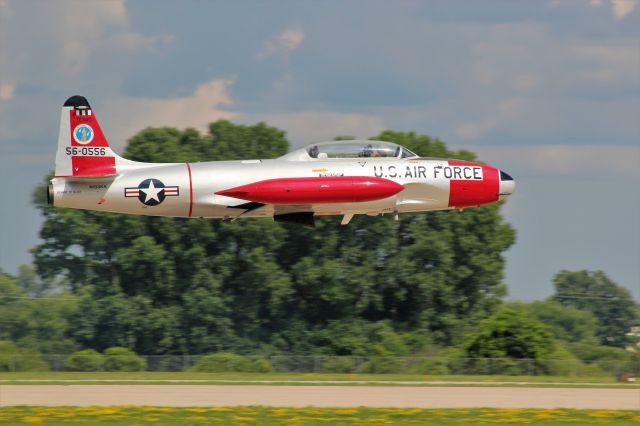 Lockheed T-33 Shooting Star (N133KK) - On the Take-Off at EAA AirVenture 2018...........