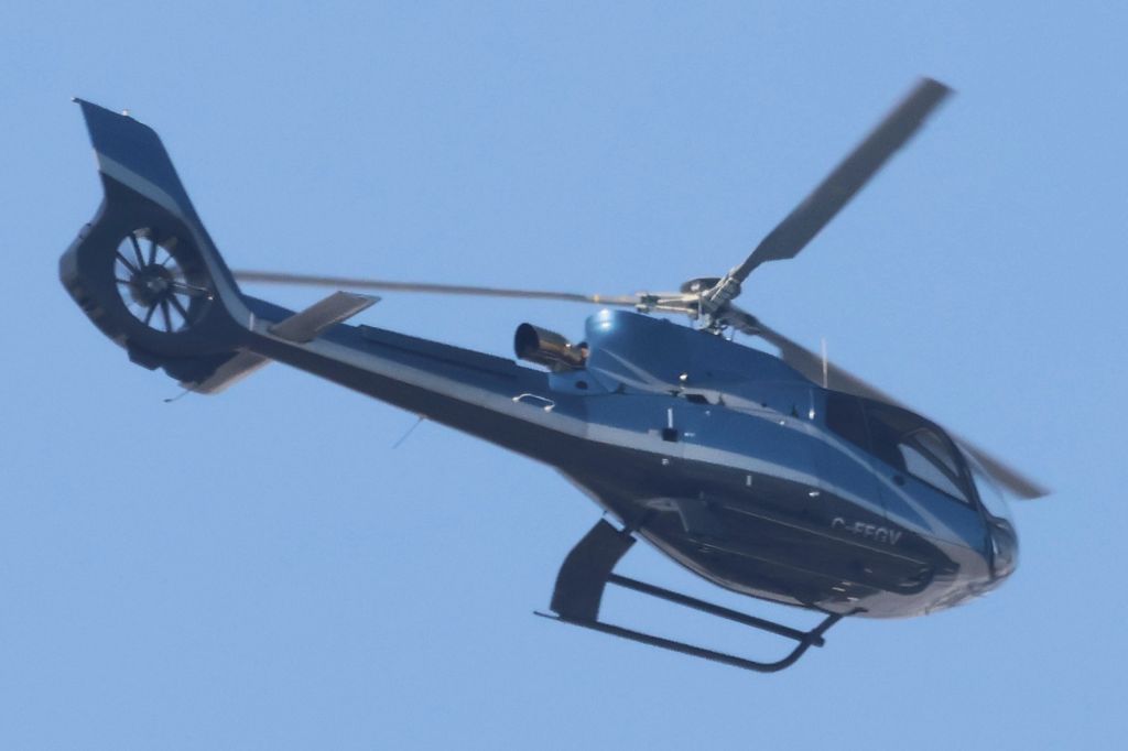 C-FFGV — - C-FFGV Eurocopter EC-130-B4 Royal Leasing Compagny 2007 Ltd. Altitude 369 Mètres. Vitesse 251 KM/H. Survolant la ville de Lavaltrie QC. Le 14-03-2025 à 14:08