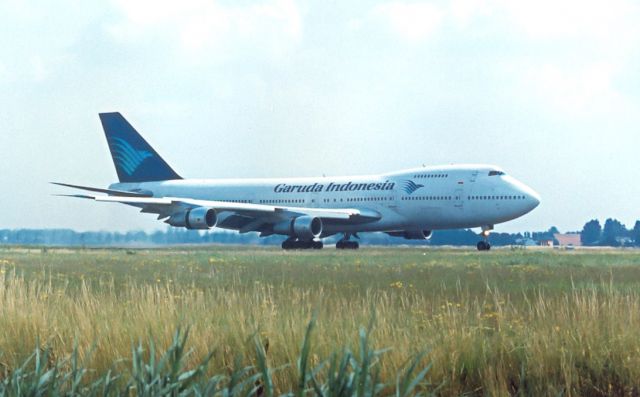 Boeing 747-200 (PK-GSC) - Garuda Indonesia B747-2U3B cn22248; Archief 92-95