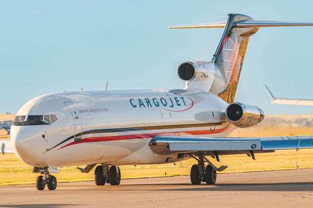 Boeing 727-100 (C-GCJQ) - Taken almost 15 years ago at Calgary Airport. 