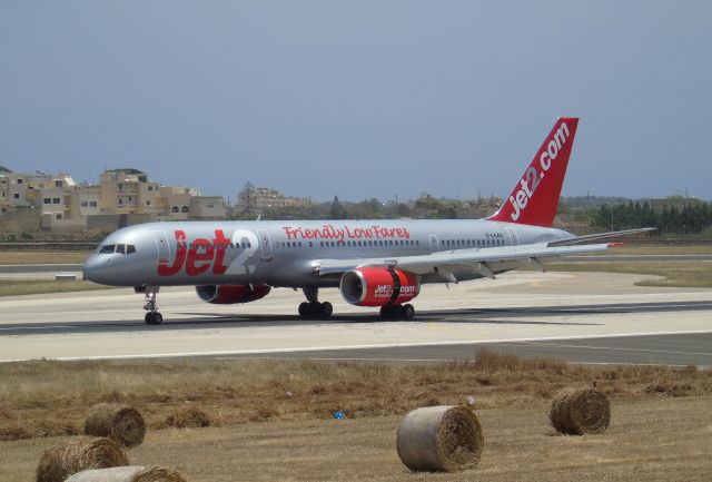 Boeing 757-200 (G-LSAG) - G-LSAG arriving Luqa, Malta on 25.05.17 on LS931 from Manchester.