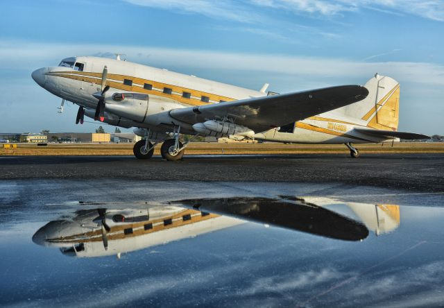 Douglas DC-3 (N146RD) - Lee County Mosquito Control District turbine DC-3 in KAPF. 2-02-2019