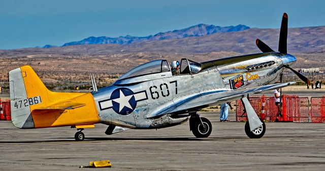 North American P-51 Mustang (N5441V) - N5441V 1961 North American P-51D-25-NA Mustang S/N 45-11582 "Spam Can" - Planes of Fame Air Museumbr /br /Las Vegas - Nellis AFB (LSV / KLSV)br /Aviation Nation 2016 Air Showbr /USA - Nevada, November 12, 2016br /Photo: TDelCoro