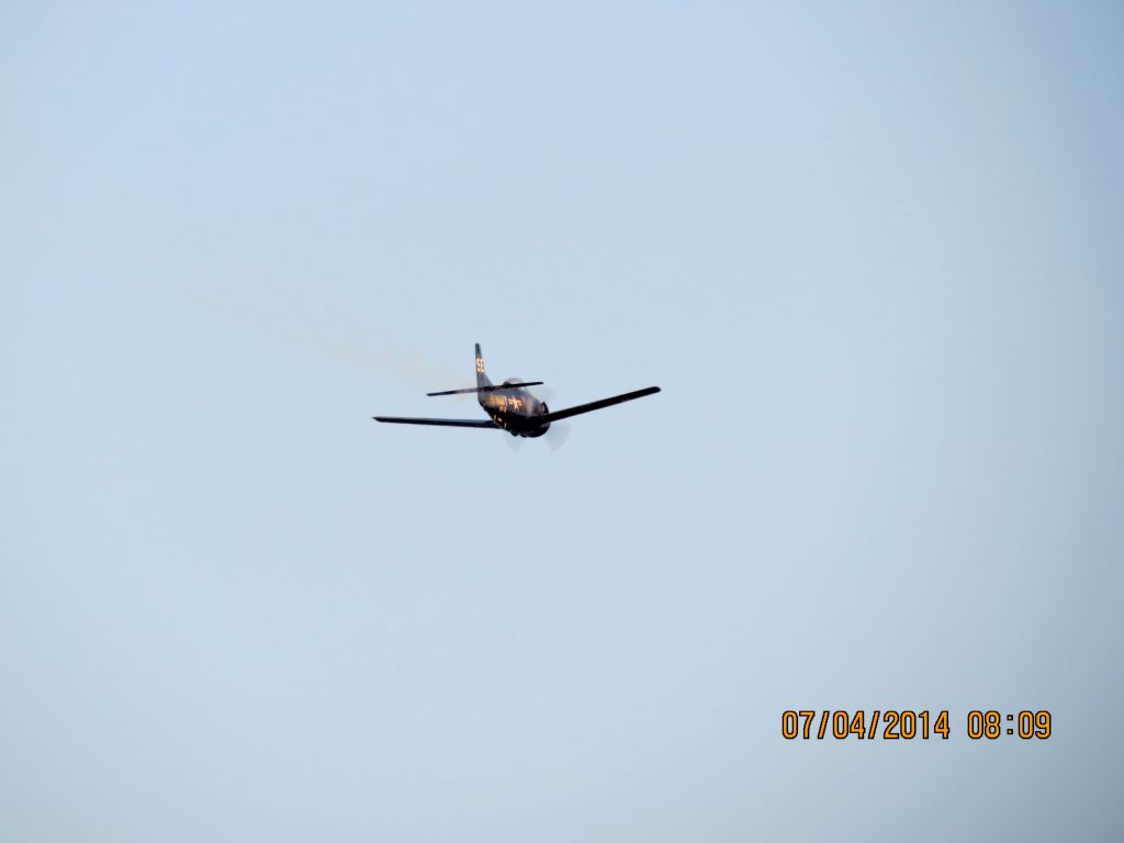 — — - Duck Creek at Grand Lake Oklahoma small airshow before the biggest fireworks show in the Midwest.