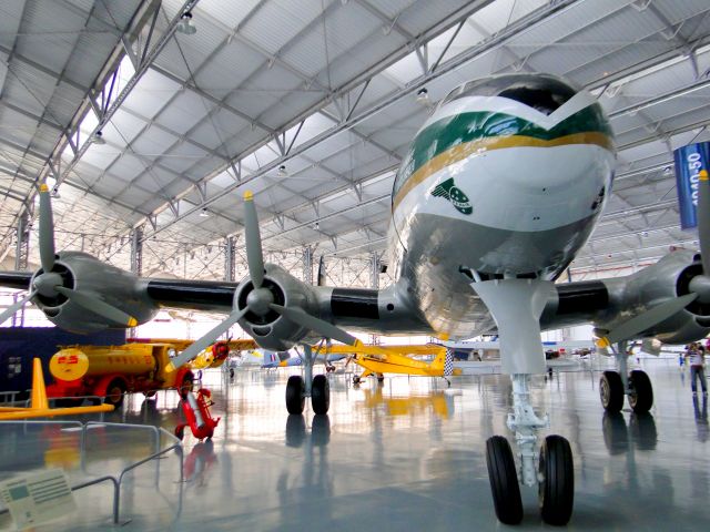 Lockheed EC-121 Constellation (PP-POD) - Lockheed L-049 Constellation in São Carlos-SP, Brazil.