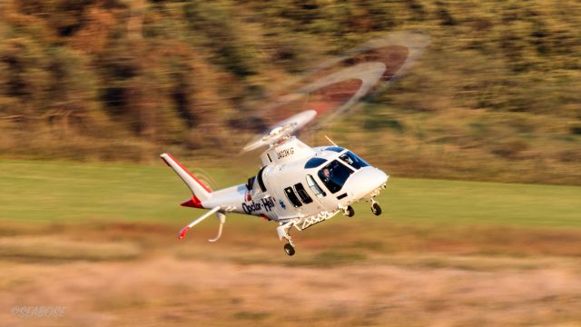 SABCA A-109 (JA03KG) - Agusta A109SPbr /Kagoshima International Aviation / helicopter ambulancebr /October.12.2015 Hakodate Airport [HKD/RJCH] JAPAN