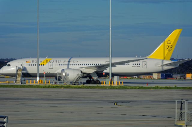 Boeing 787-8 (V8-DLB) - These planes are so Photogenic!