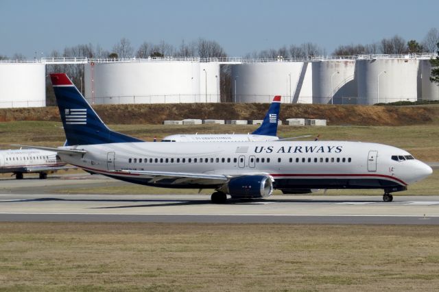 N452UW — - US Airways 737-400 2/22/14 