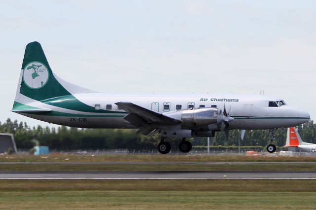 CONVAIR CV-580 (ZK-CIB) - AIR CHATHAMS