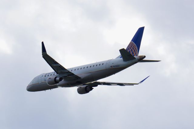 N135SY — - Climbing Out into a cloudy day.