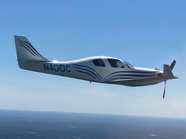 Lancair Lancair PropJet 4 (N400C) - I was flying, My buddy joined up in formation and took the picture