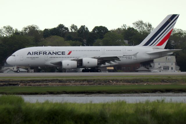 Airbus A380-800 (F-HPJG) - Paris-IAD weather diversion