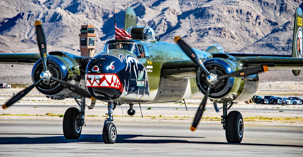 North American TB-25 Mitchell (N5672V) - N5672V Bettys DREAM 1945 North American B-25J-35/37-NC Mitchell C/N 108-47686 - Aviation Nation 2017br /Las Vegas - Nellis AFB (LSV / KLSV)br /USA - Nevada, November 11, 2017br /Photo: TDelCoro