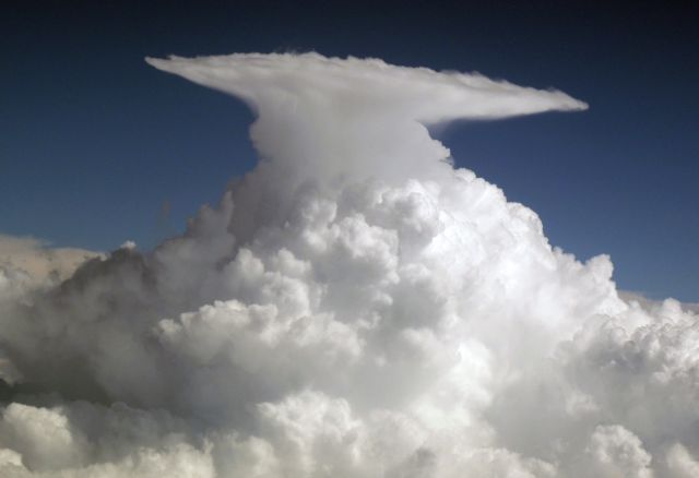 CLOUDS — - Looks nice, but very violent storms inside.