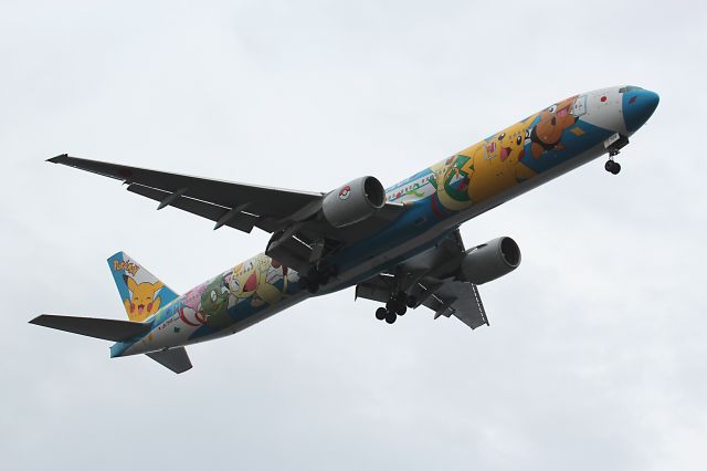 Boeing 777-200 (JA754A) - 城南島海浜公園