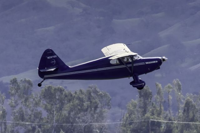 Piper 108 Voyager (N9712K) - Stinson 108-1 at Livermore Municipal Airport. February 2021.