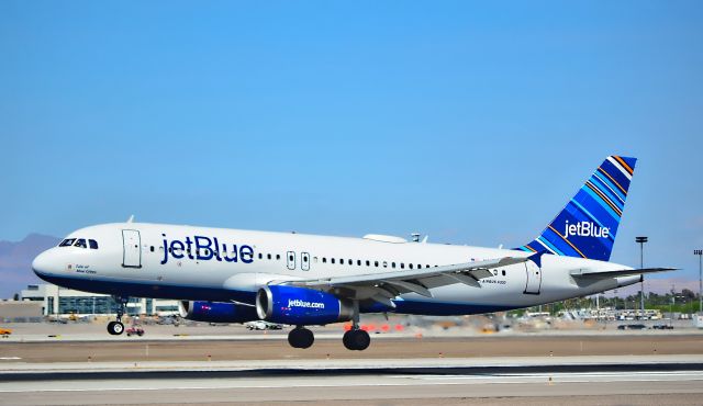 Airbus A320 (N591JB) - N591JB jetBlue Airways 2004 AIRBUS A320-232 s/n 2246 "Tale of Blue Cities" - Las Vegas - McCarran International Airport (LAS / KLAS)br /USA - Nevada April 2, 2015br /Photo: Tomás Del Coro