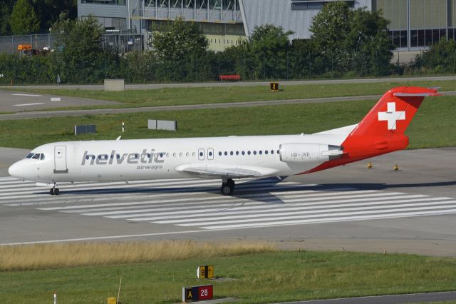 Fokker 100 (HB-JVE)