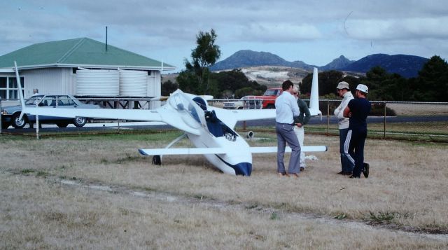 VH-EZI — - Vari eze at Flinders Island, circa 1983