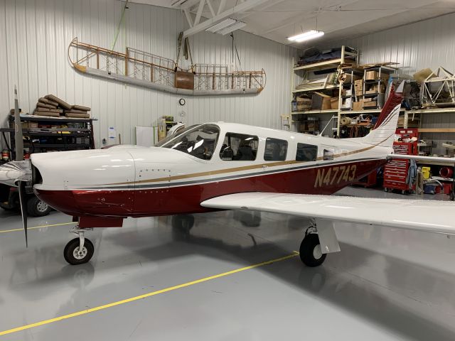 Piper Saratoga (N47743) - New Paint