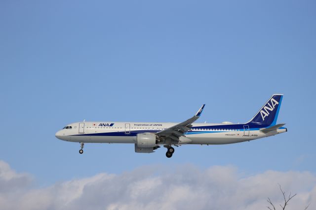 Airbus A321 (JA135A) - December 27th 2020:ITM-HKD.